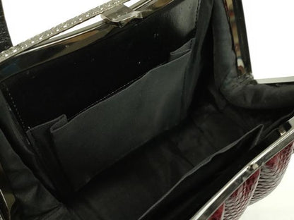 平和屋着物▼和装小物 和装バッグまとめて２点 トカゲ革 逸品 CABF7350ju