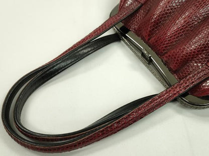 平和屋着物▼和装小物 和装バッグまとめて２点 トカゲ革 逸品 CABF7350ju