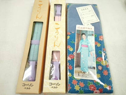 平和屋着物▼和装小物 着付け用品まとめて10点 前板 伊達締め 帯枕 半幅用 コーリン マジックベルト 帯止め 未使用多数 逸品 CABF7435ju
