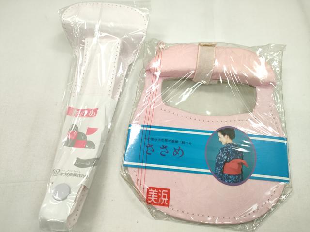 平和屋着物▼和装小物 着付け用品まとめて10点 前板 伊達締め 帯枕 半幅用 コーリン マジックベルト 帯止め 未使用多数 逸品 CABF7435ju