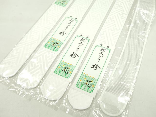 平和屋着物▼和装小物 衿芯まとめて10点 綸子 メッシュ 一文字 90cm 長襦袢 着付け 逸品 未使用 CABF7479ju