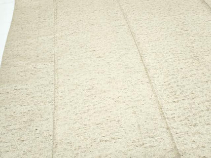 平和屋着物▽ぜんまい紬　単衣　霞文　さが美扱い　正絹　逸品　CABF7681th