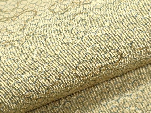 平和屋着物▽江戸小紋　単衣　花尽し　正絹　逸品　CABF7700th