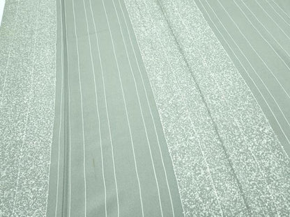平和屋着物▽上質な小紋　単衣　間道　正絹　逸品　CABF7701th