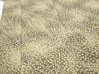 平和屋着物▽上質な小紋　単衣　舞花文　暈し染め　正絹　逸品　CABF7708th