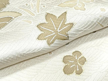 平和屋着物▽訪問着　単衣　花蝶文　暈し染め　金彩　正絹　逸品　CABF7727th