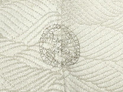 平和屋着物▽訪問着　単衣　花蝶文　暈し染め　金彩　正絹　逸品　CABF7727th