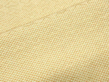 平和屋着物▽江戸小紋　単衣　菱花文　正絹　逸品　CABF7745th