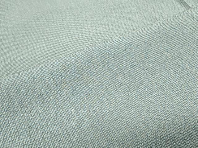 平和屋着物▽上質なお召　単衣　霞文　正絹　逸品　CABF7760th