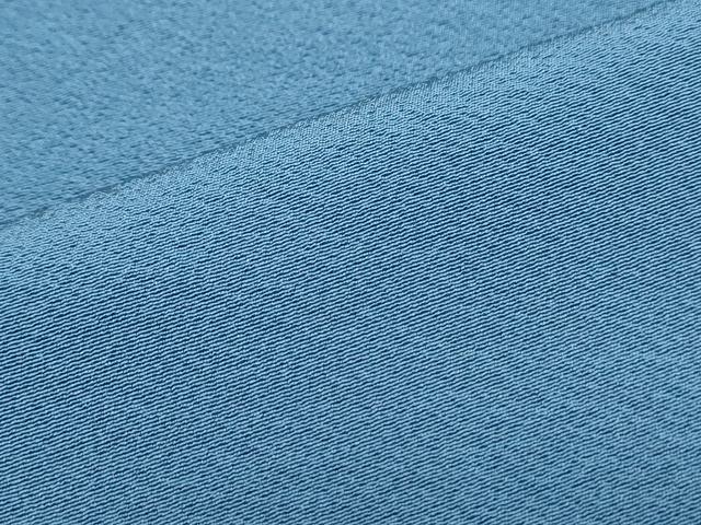 平和屋着物▽上質な色無地　単衣　薄縹色　正絹　逸品　CABF7771th