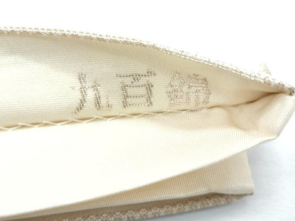 平和屋着物◎六通柄袋帯 九百錦 更紗花文 金糸 正絹 逸品 CABF7811th