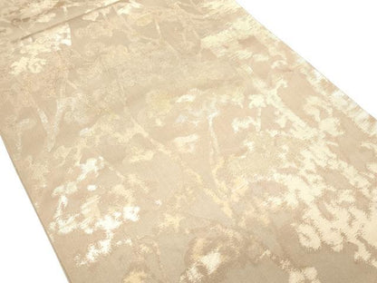 平和屋着物◎六通柄 京袋帯 樹林文 金糸 正絹 逸品 CABF7852th
