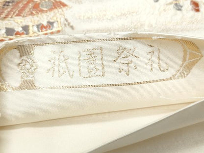 平和屋着物◎六通柄袋帯　祇園祭礼　金糸　正絹　逸品　CABF7960th