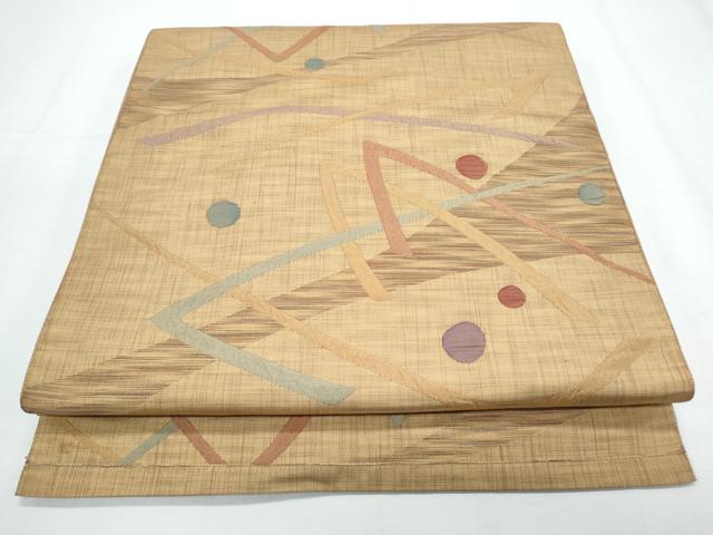 平和屋着物◎八寸名古屋帯 吉祥文 正絹 逸品 CABF7978th