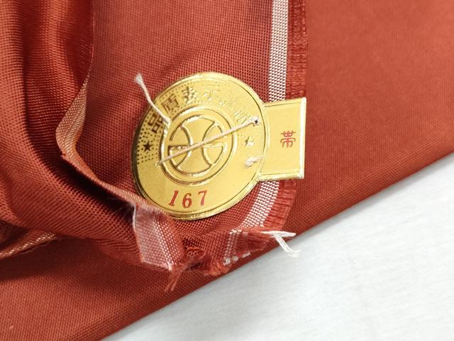 平和屋着物◎西陣 六通柄袋帯 流水花文 金糸 正絹 逸品 CABF7995th