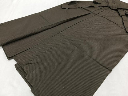 平和屋着物■女性　行灯袴　縞　逸品　CABF8040xi