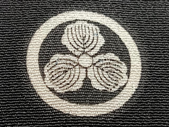 平和屋着物■豪華黒留袖　駒刺繍　扇鶴花文　暈し染め　金彩　正絹　逸品　CABF8062xi