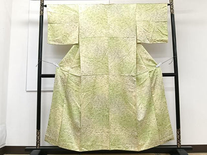 平和屋着物■上質な小紋 枝松文 正絹 逸品 CABF8083xi