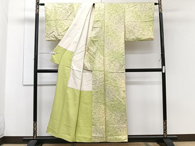 平和屋着物■上質な小紋 枝松文 正絹 逸品 CABF8083xi
