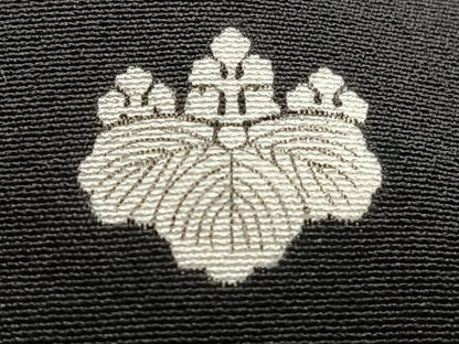 平和屋着物■豪華黒留袖 駒刺繍 群鶴 金彩 正絹 逸品 CABF8086xi