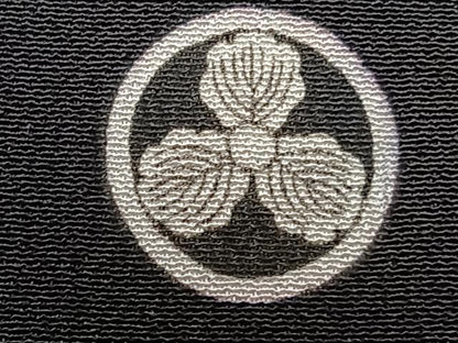 平和屋着物■豪華黒留袖 刺繍 鶴 暈し染め 金彩 正絹 逸品 CABF8092xi