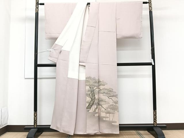 平和屋着物■豪華色留袖　作家物　枝松文　寿光織　暈し染め　金糸　正絹　逸品　CABF8114xi