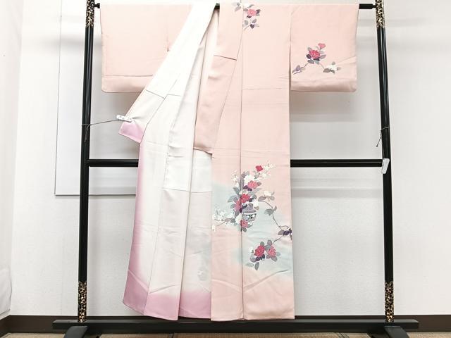 平和屋着物■訪問着　花瓶文　暈し染め　正絹　逸品　CABF8115xi