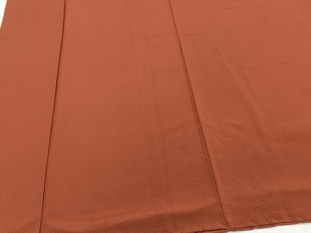 平和屋着物■上質な色無地　作家物　雀茶色　正絹　逸品　CABF8122xi