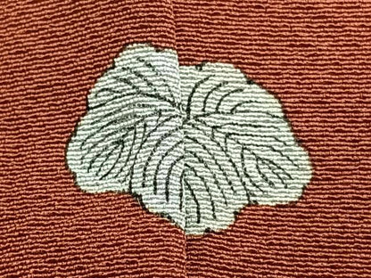 平和屋着物■上質な色無地　作家物　雀茶色　正絹　逸品　CABF8122xi