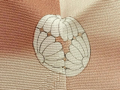 平和屋着物■上質な小紋 草花地紋 正絹 逸品 CABF8140xi
