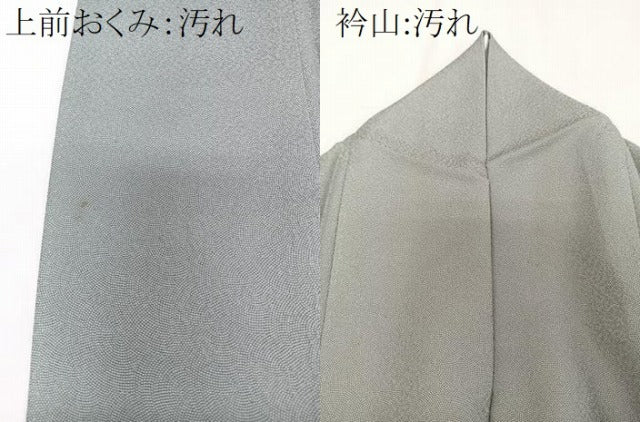 平和屋着物■江戸小紋 作家物 鮫小紋柄 正絹 逸品 CABF8154xi
