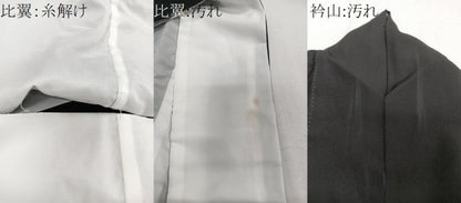 平和屋着物■豪華黒留袖　雲取り束ね宝花文　金彩　正絹　逸品　CABF8165xi