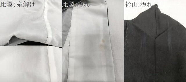 平和屋着物■豪華黒留袖　雲取り束ね宝花文　金彩　正絹　逸品　CABF8165xi