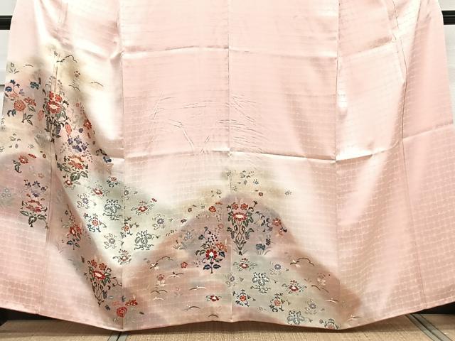 平和屋着物■訪問着　花鳥文　金彩　正絹　逸品　CABF8170xi