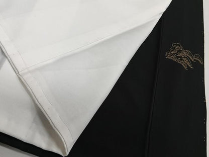 平和屋着物■豪華黒留袖　流水風景文　金彩　正絹　逸品　CABF8178xi
