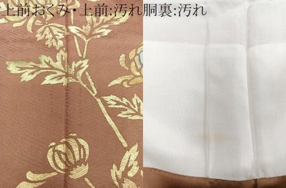 平和屋着物■訪問着 刺繍 枝菊文 金彩 正絹 逸品 CABF8198xi