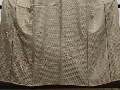 平和屋着物■訪問着 刺繍 草花文 暈し染め 金彩 やまと誂製 正絹 逸品 CABF8203xi
