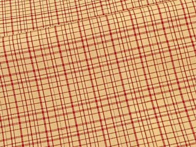 平和屋着物■上質な紬 格子文 正絹 逸品 未使用 CABF8207xi