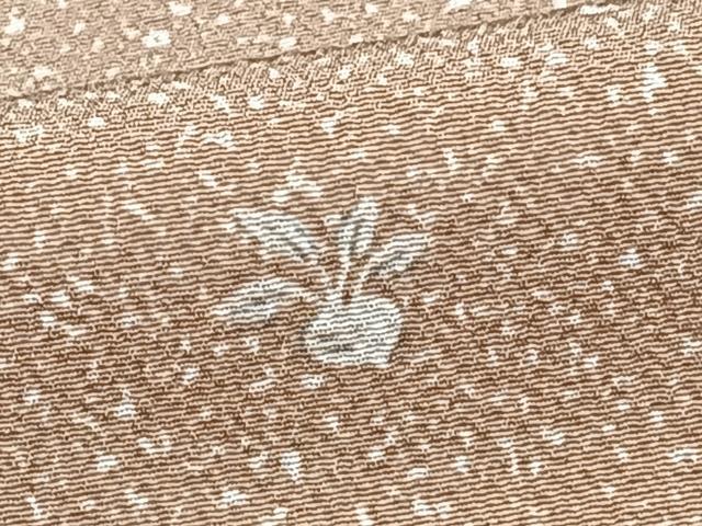 平和屋着物■上質な小紋 蕪 正絹 逸品 CABF8222xi