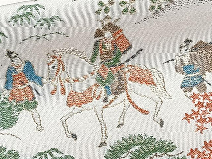 平和屋着物■豪華色留袖 御所車人物風景文 寿光織 金糸 正絹 逸品 CABF8226xi