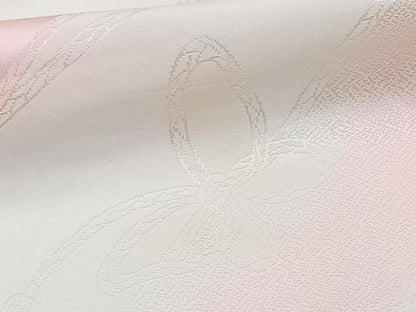 平和屋着物■長襦袢 袷 舞蝶文 暈し染め 正絹 逸品 CABF8241xi