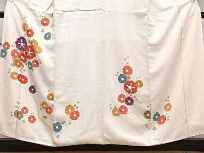 平和屋着物■訪問着 駒刺繍 枝花文 正絹 逸品 CABF8261xi