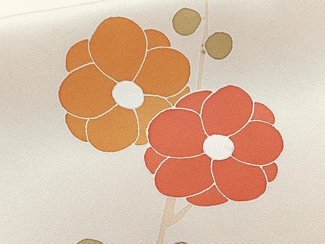 平和屋着物■訪問着 駒刺繍 枝花文 正絹 逸品 CABF8261xi
