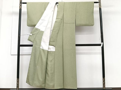 平和屋着物■伝統工芸師 服部光擴 江戸小紋 鮫小紋柄 正絹 逸品 CABF8268xi