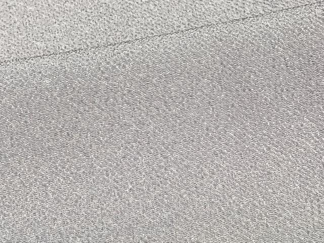 平和屋着物■上質な小紋　作家物　両面天目ぼかし　鬼しぼ縮緬　反端付き　正絹　逸品　CABF8271xi