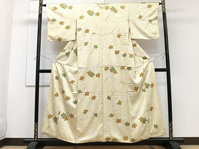 平和屋着物■訪問着 枝花文 正絹 逸品 CABF8277xi