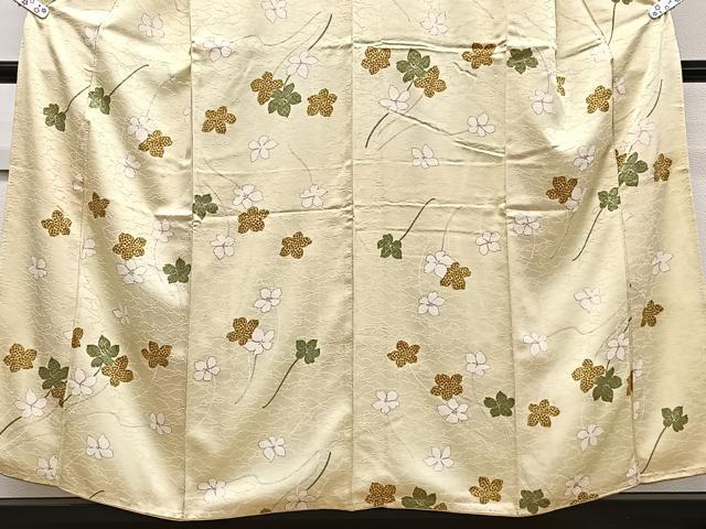 平和屋着物■訪問着 枝花文 正絹 逸品 CABF8277xi