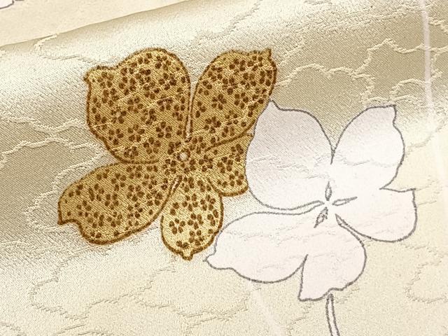 平和屋着物■訪問着 枝花文 正絹 逸品 CABF8277xi