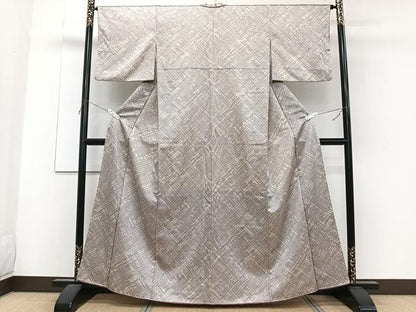 平和屋着物■小紋　霞文　暈し染め　洗える着物　CABF8296xi