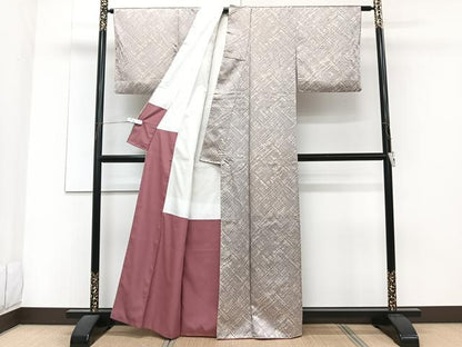 平和屋着物■小紋　霞文　暈し染め　洗える着物　CABF8296xi